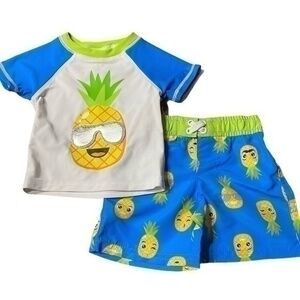 Sol Swim UPF 50 Sun Protection Boys 3/6 Months NWT